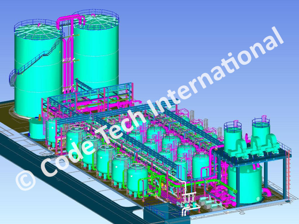 Demineralized Water Plant Layout CADWorx 1