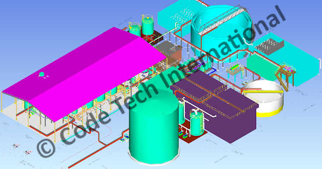 Raw Water Treatment Plant Layout CADWorx 1