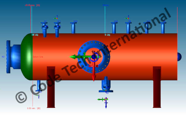 Dry Gas Filter Design and Analysis PV-Elite